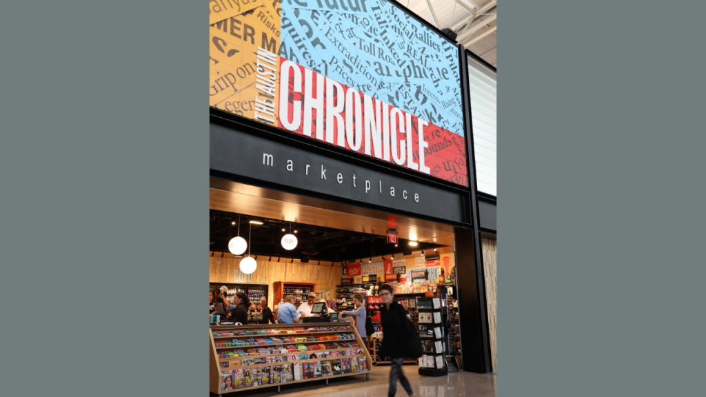 Austin Chronicle Newstand, Austin Airport