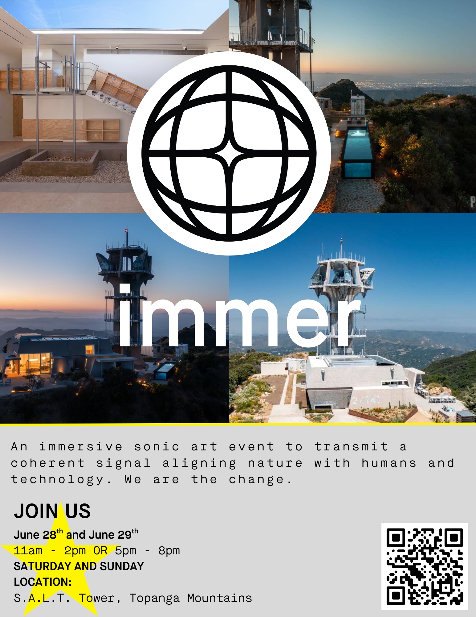 immer x S.A.L.T. Tower, Topanga